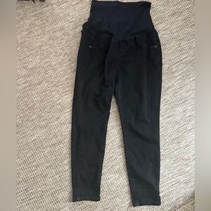 aGlow Maternity Black Jeggings
